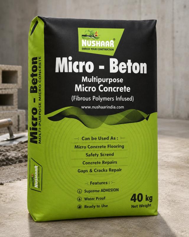 Micro - Beton Multipurpose Micro Concrete (Fibrous Polymers Infused)